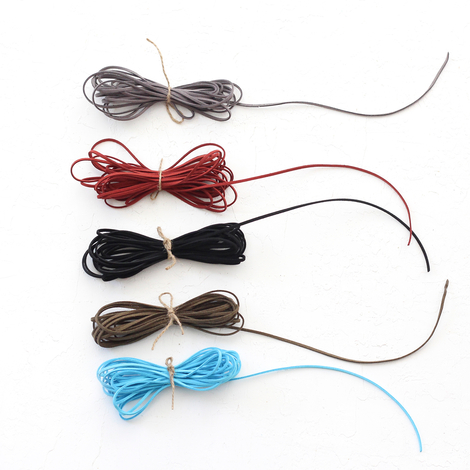 Bordo süet ip, 3 mm / 10 metre - 3