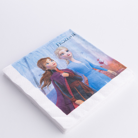 Frozen 2 temalı 20 adet peçete, 33x33 cm - Bimotif