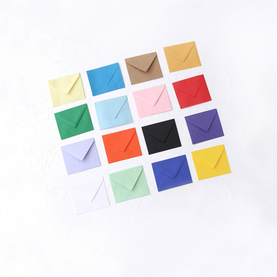 Minik zarf, 7x9 cm / 25 adet (Koyu Yeşil) - 1