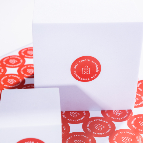 Thank you for choosing us sticker set, 700 pieces - 4