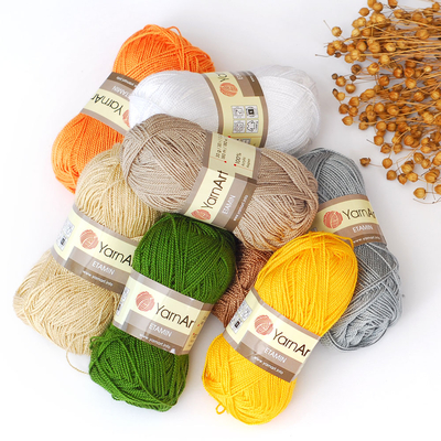 YarnArt Embroidery Flush, autumn / 439 / Yellow - 1