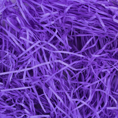 Shredded paper, purple / 1 kg. - 1