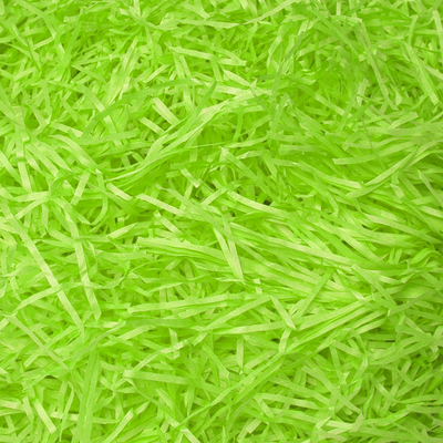 Shredded paper, pistachio green / 1 kg. - 1