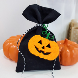 Felt ornament, pumpkin / 24 pcs - 2