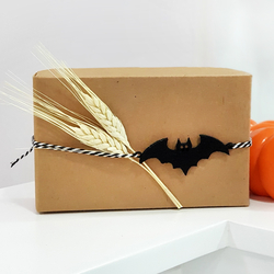 Felt ornament, bat / 3 pcs - 2