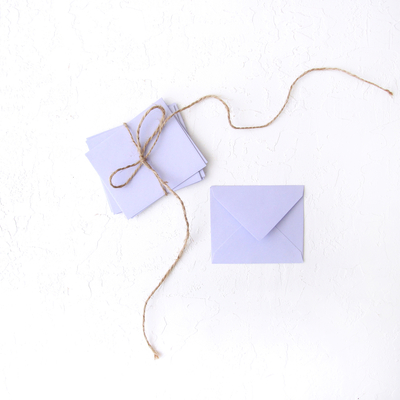 Small envelope, 7x9 cm / 10 pcs (Lilac) - 1