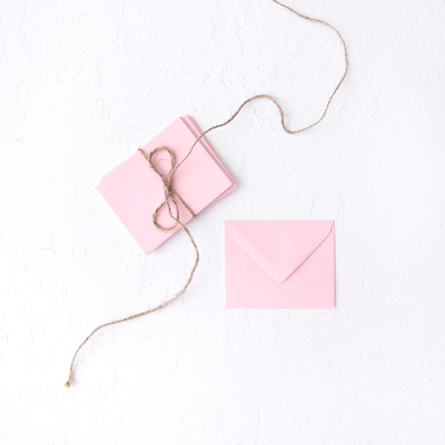 Small envelope, 7x9 cm / 100 pcs (Light Pink) - 1