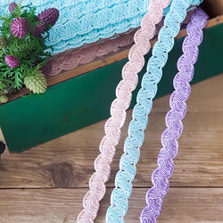 Decorative Sutstone ribbon / Roll (25 metres) - Lilac - 3