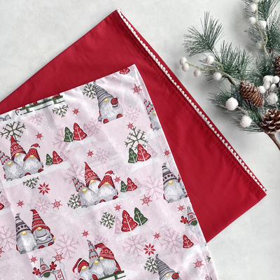 Christmas pillowcase set, 50x70 cm / pink - 2