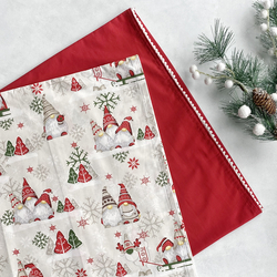 Christmas pillowcase set, 50x70 cm / beige - 2