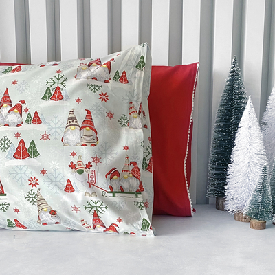 Christmas pillowcase set, 50x70 cm / mint - 1