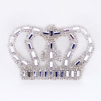 Crystal Rhinestone Crown Patches, king's crown - 10 - 1