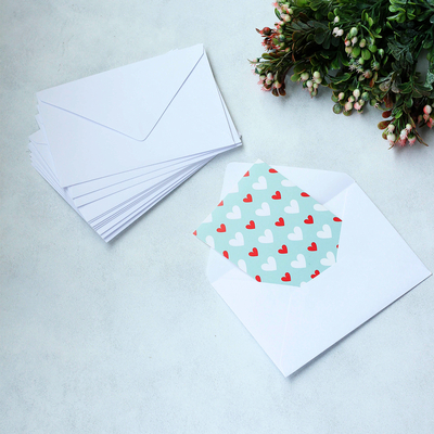 White envelope, 10.5x15.5 cm / 10 pcs - 1