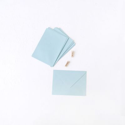 Light blue standard envelope, 13x18 cm / 10 pcs - 1