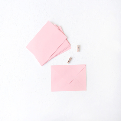 Light pink standard envelope, 13x18 cm / 100 pcs - 1