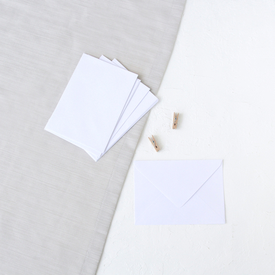 White standard envelope, 13x18 cm / 100 pcs - 1