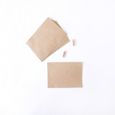 Kraft standard envelope, 13x18 cm / 100 pcs - 1