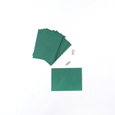 Dark green standard envelope, 13x18 cm / 100 pcs - 1