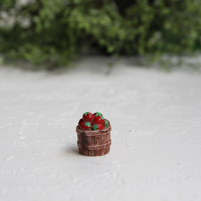 Terrarium materials, strawberry basket - 1