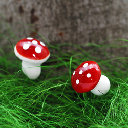 Miniature mushroom, 1 cm / 10 pcs - 2