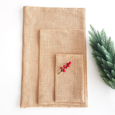 Jute gift pouch / 15x25 cm (20 pcs) - 1