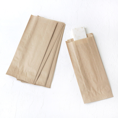 Kraft paper bag / 11x27 (10 pcs) - 2