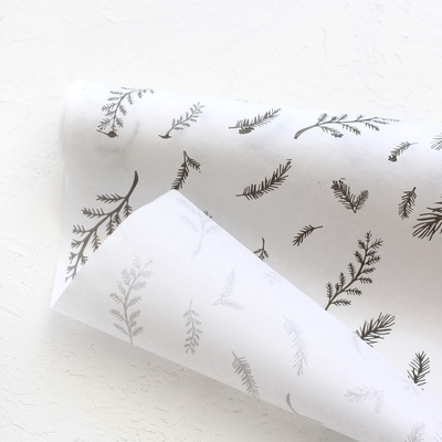 Wrapping paper, sheets, 70x100 cm / 20 pcs (White) - 2