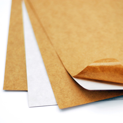 Kraft sticker paper, A4 - 21x29.7 cm / 20 pcs - 1