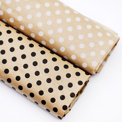 Wrapping paper, polka dot, 70x100 cm / 20 pcs (White) - 3