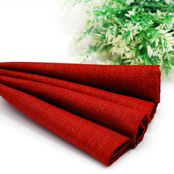 Glittered red napkin, 40x40 cm / 4 pcs - 3