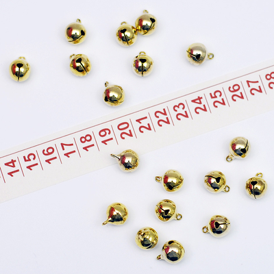 Bells, gold / 20 pcs - 2