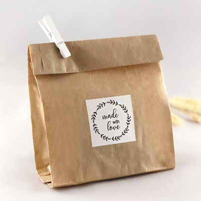 Kraft paper bag / 12x20 (10 pcs) - 2