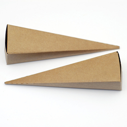 Cone kraft box, 5x18 cm / 20 pcs - 2