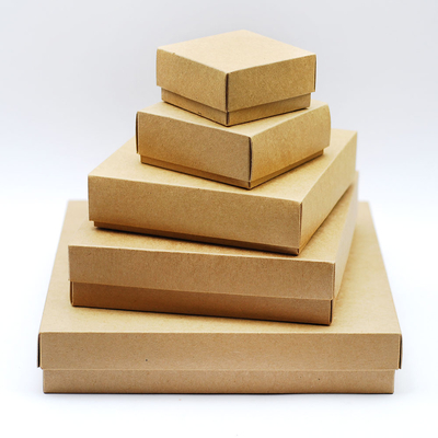 Square kraft box / 5x5x3 (10 pcs) - 1