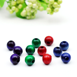 Wooden beads, night / 500 gr. (Dark Blue) - 2