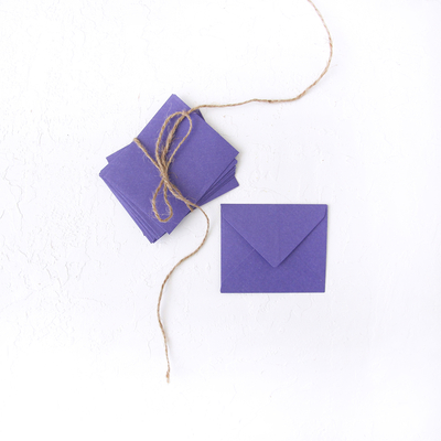 Small envelope, 7x9 cm / 10 pcs (Purple) - 1