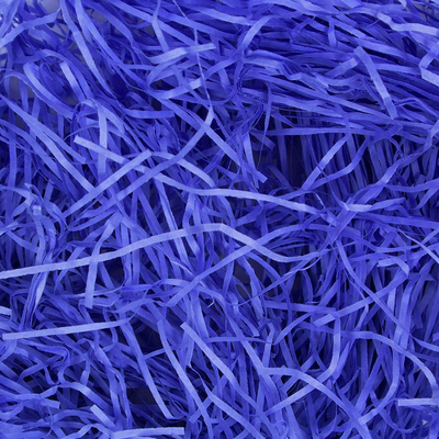 Shredded paper, dark blue / 100 gr. - 1