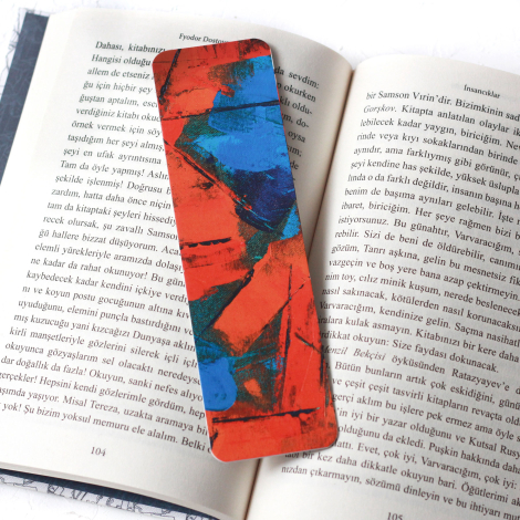 Mixed themed bookmark set / 5 pcs - 4