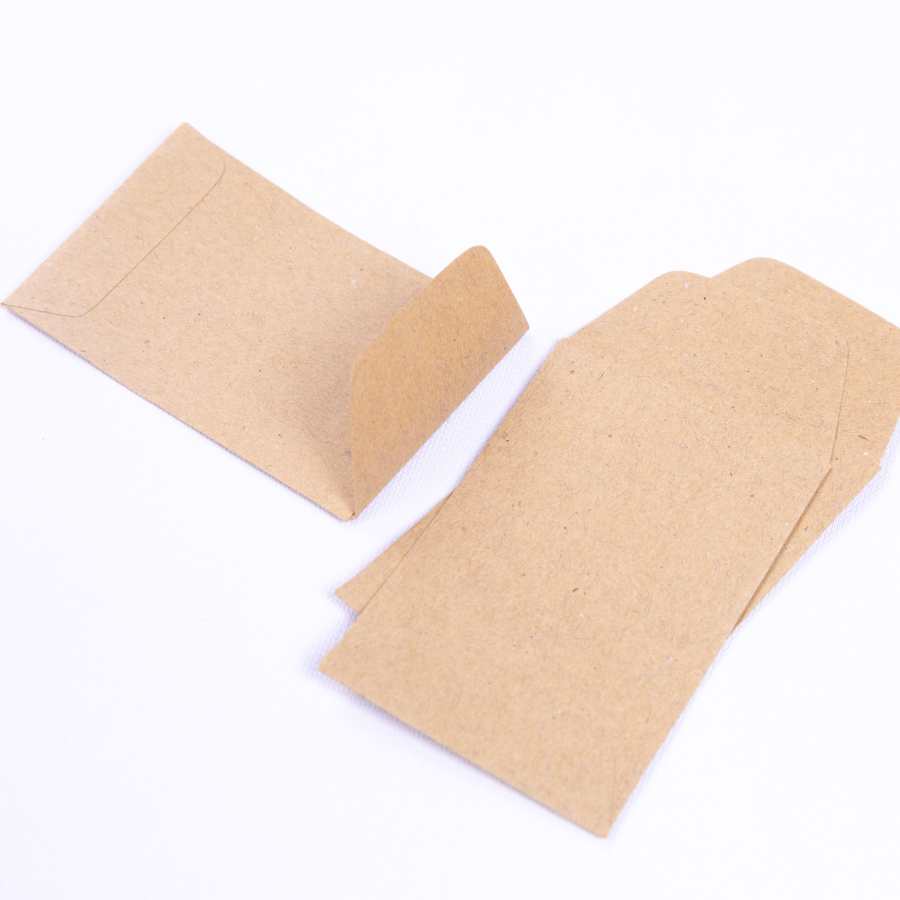 Kraft seed envelope, 5.5x9 cm / 10 pcs - 1