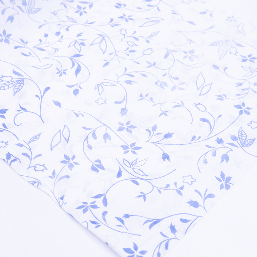 Disposable Tablecloth, Flower Patterned, 100x150 cm / 5 pcs - 1