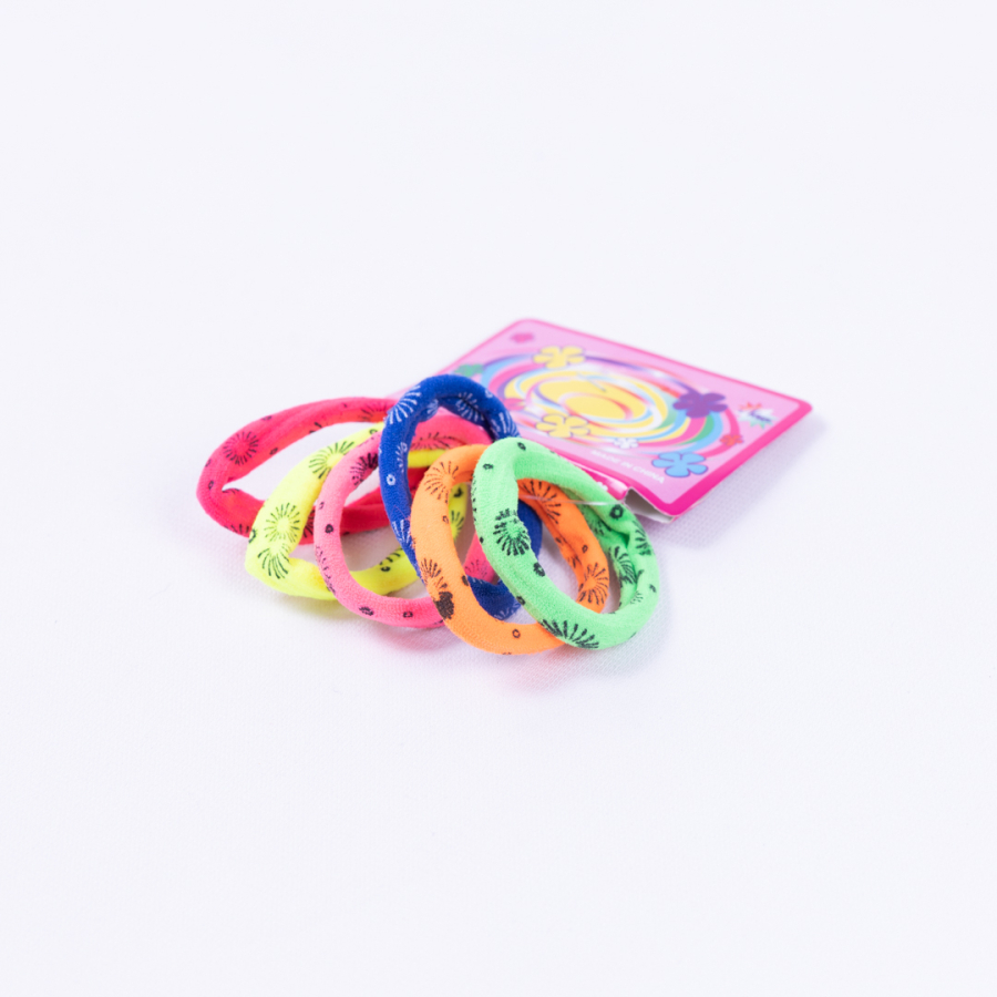 6 pcs Colorful hair clip set - 1