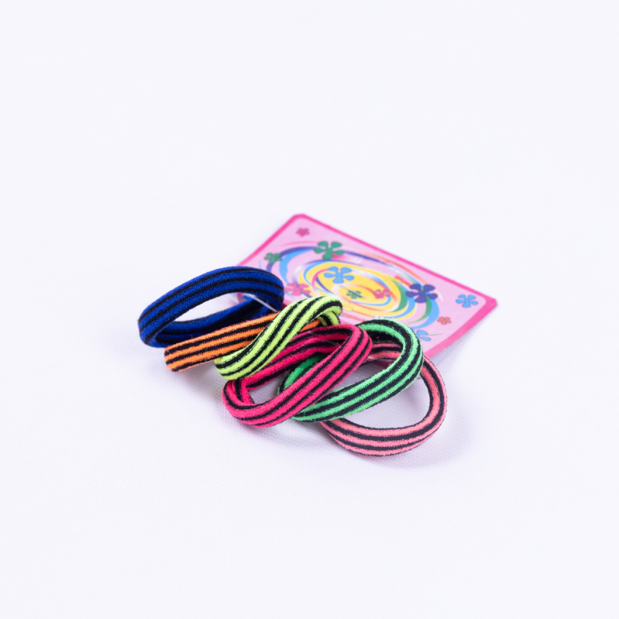 6 pcs Colorful hair clip set - 1