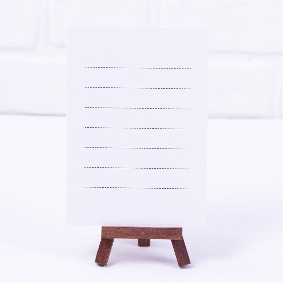 Geometric dots note card, 12 x 17 cm / 2 pcs - 2