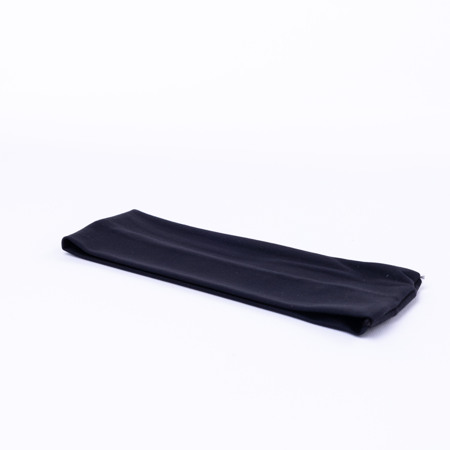 Black headband with elastic - 1