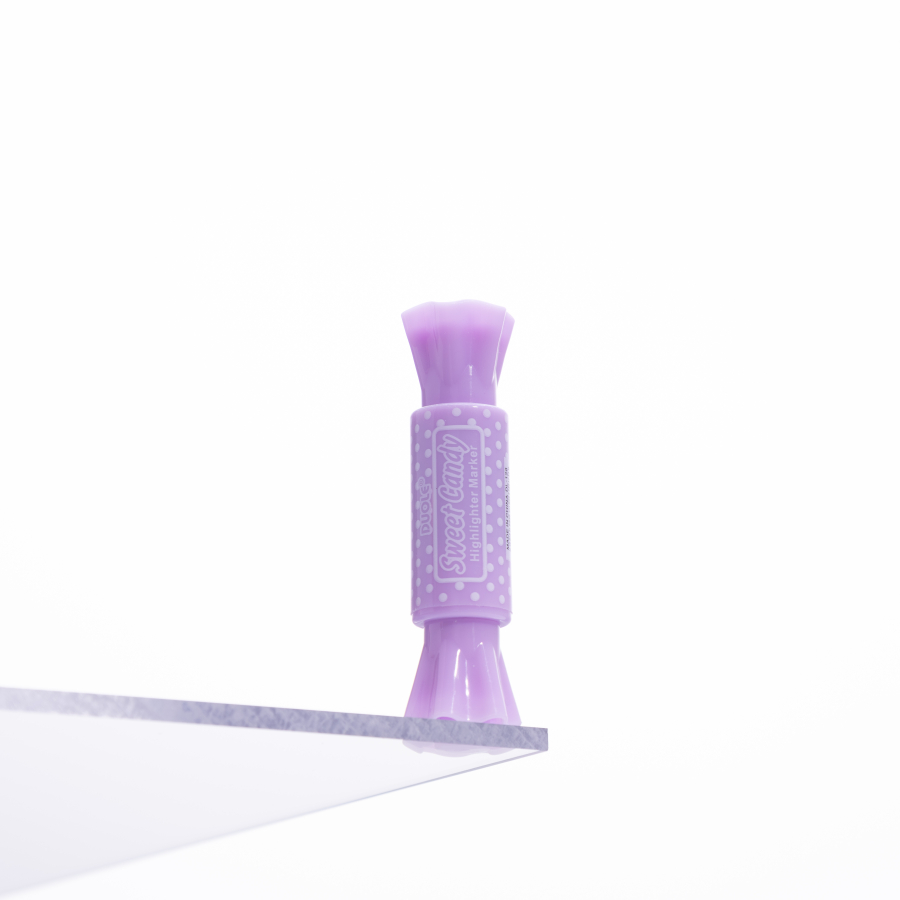 Galaxy themed rocket highlighter, Purple / 1 piece - 1