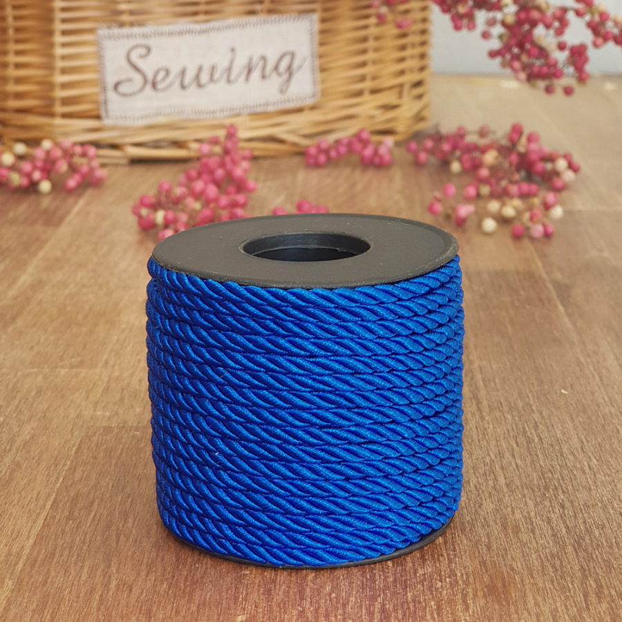 Night blue cord, 4 mm / 10 metres - 1