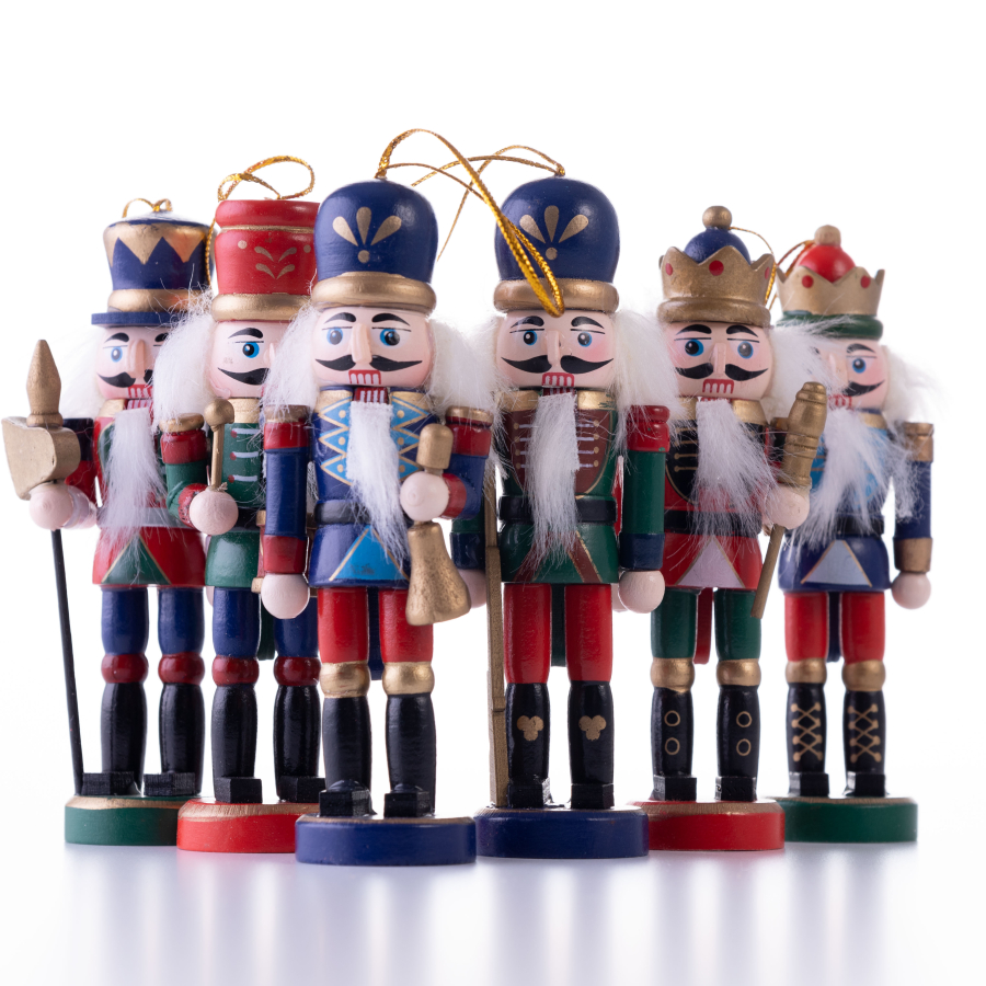 Christmas ornament Nutcracker set, 13 cm / 6 pcs - 1