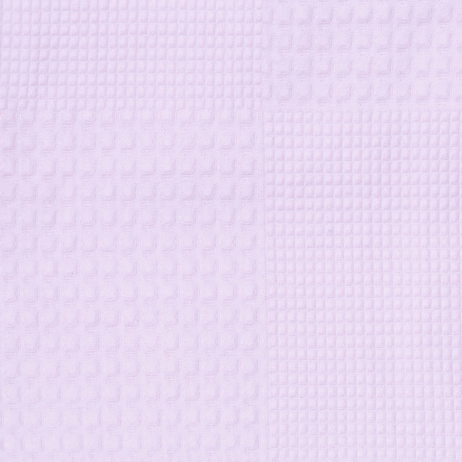 Pique baby blanket, 110x110 cm / Light Purple - 2