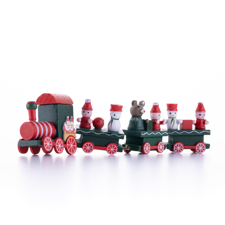 Christmas ornament toy train / 1 piece - 1