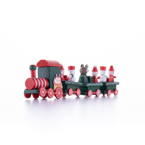 Christmas ornament toy train / 1 piece - 2